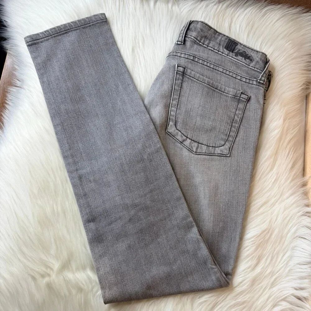 Kut From The Kloth Gray Wash Mid Rise Skinny Jeans Size 4